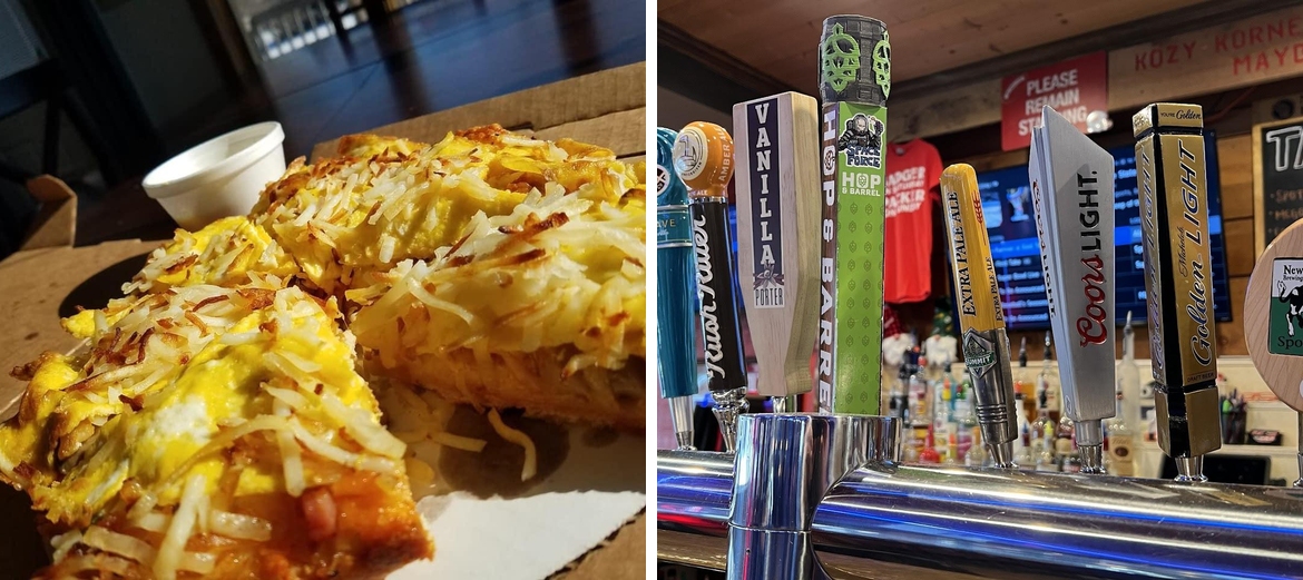 Kozy Korner Menu